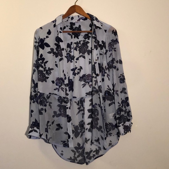 Candie's Tops - Candie’s Floral Button Up Shirt